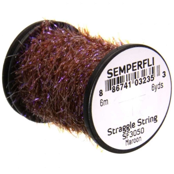 Semperfli Straggle String Maroon