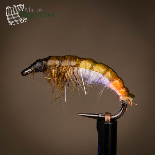 CZ Nymphe Hot Spot Caddis #10