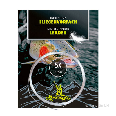 Fliegenvorfach Knotenlos / Tapered Leader