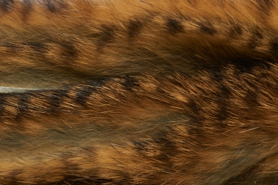 Fulling Mill Rabbit Zonker Micro Gold Grizzly Black Barred