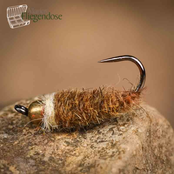 MFD Cased Caddis Orange #10 0,8g