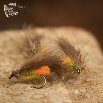 CDC Hotspot Caddis Golden Olive
