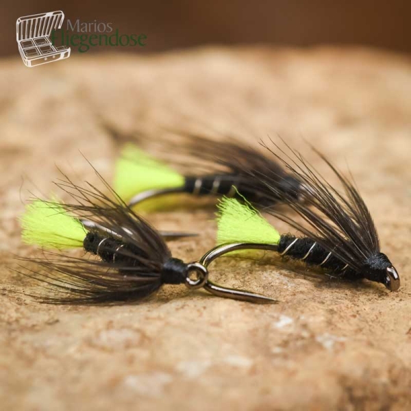 Black Viva Wetfly #12