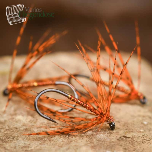MFD Glitter Spider Orange #14
