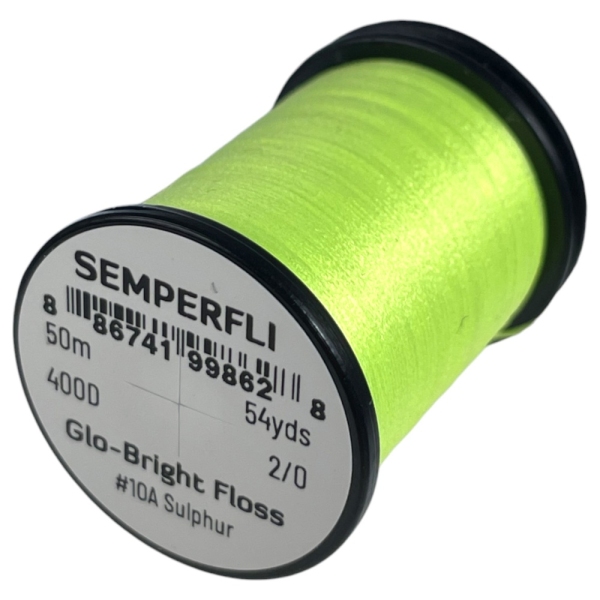 Semperfli Glo-Bright Floss Sulphur