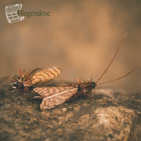 Deer Hair Caddis Ginger #14