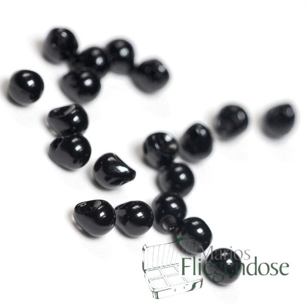 Tungsten Off Beads Black