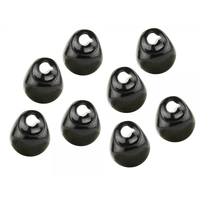 Tungsten Off Beads XXL 5,5mm Black
