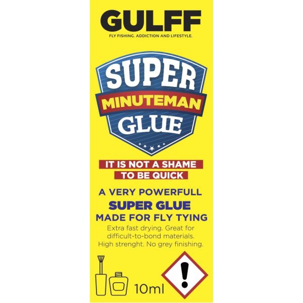 Gulff Minuteman Super Glue (Sekundenkleber mit Pinsel)