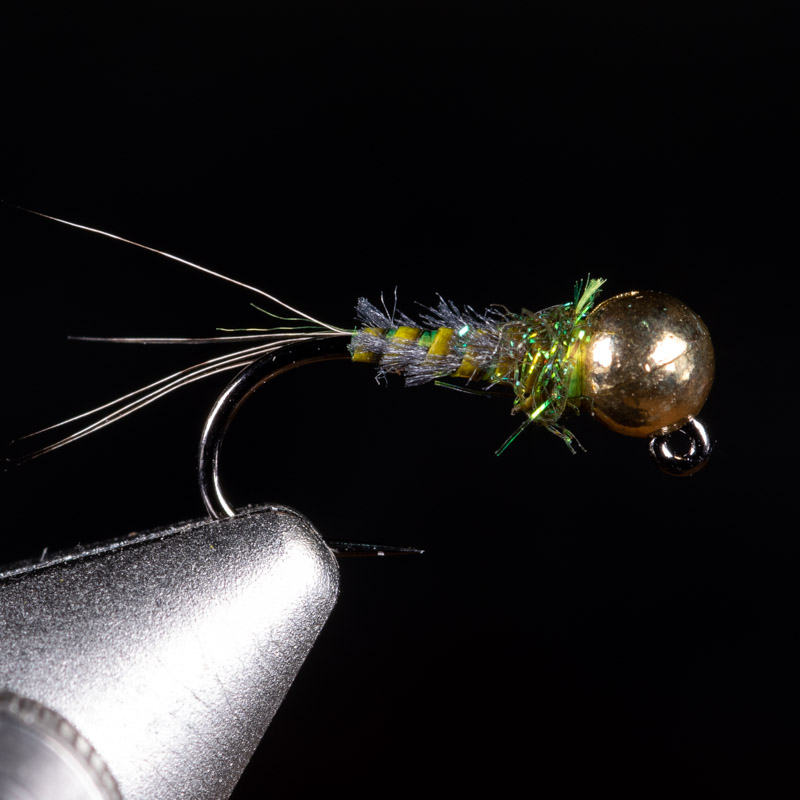 Ratchek Ratchek Jig Quill Olive von Marios Fliegendose, 2,50
