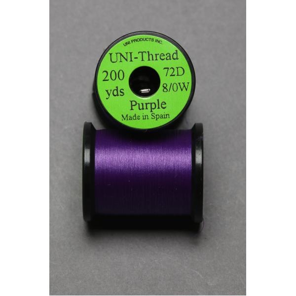 UNI 8/0 Bindegarn waxed 200 yds Purple