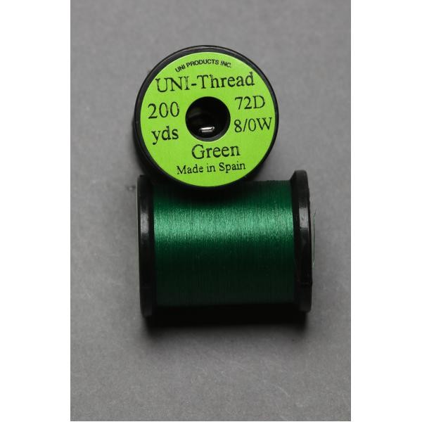 UNI 8/0 Bindegarn waxed 200 yds Green