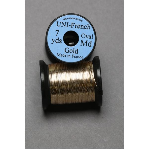 UNI French Oval Tinsel Gold S