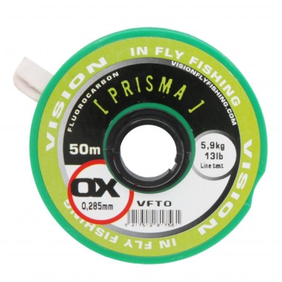 Vision Prisma Fluorocarbon Vorfachmaterial 5x - 0,165mm - 2,4kg