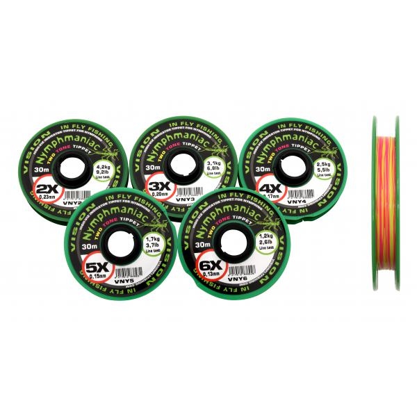 Vision Nymphmaniac Two Tone Tippet