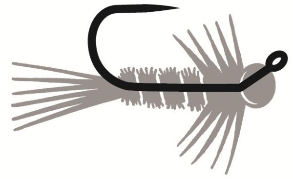 Tunca Expert Barbless Fly Hooks TE110 Jig 16
