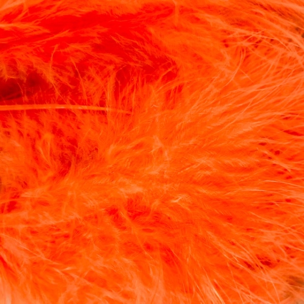 Veniard Marabou Selektiert (Große Federn) Fluo Orange
