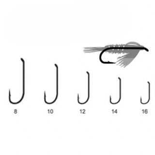 Tunca Fly Hooks T30 Nymph 16
