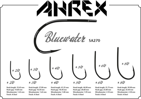 Ahrex - SA270 Bluewater #2/0