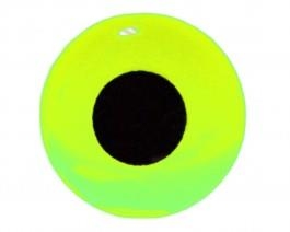 3D Augen Fluo Yellow