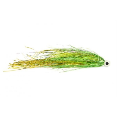 Bauer Piketube Wiggle Tail - UV Green Gold