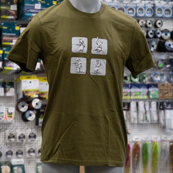 T-Shirt Werfer Olive L