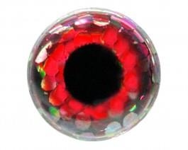 3D Augen Holo Red