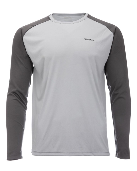Simms Tech Tee Musky - Sterling/Steel M