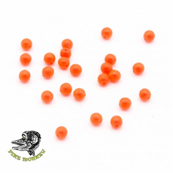 Pike Monkey Kunststoffperlen Fluo Green 4mm