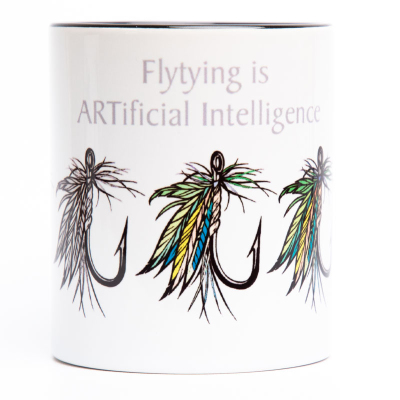 Keramik Tasse - Flytying is ARTificial Intelligence