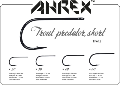 Ahrex - TP612 - Trout Predator Streamer Short