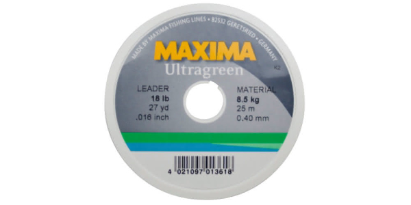 Maxima Ultragreen Vorfachmaterial 0,27mm / 4,0kg