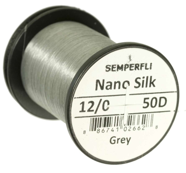Semperfli Nano Silk 50D 12/0 Gray