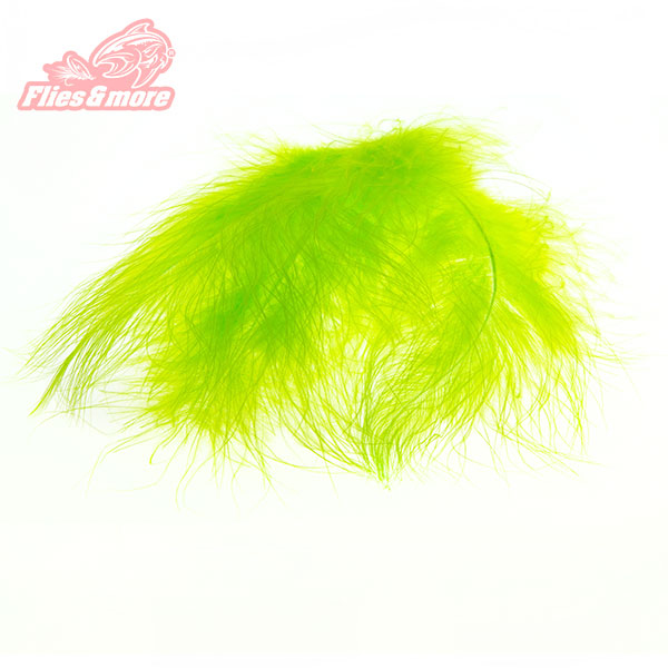 Flies & More Marabou Strung Fluo Chartreuse