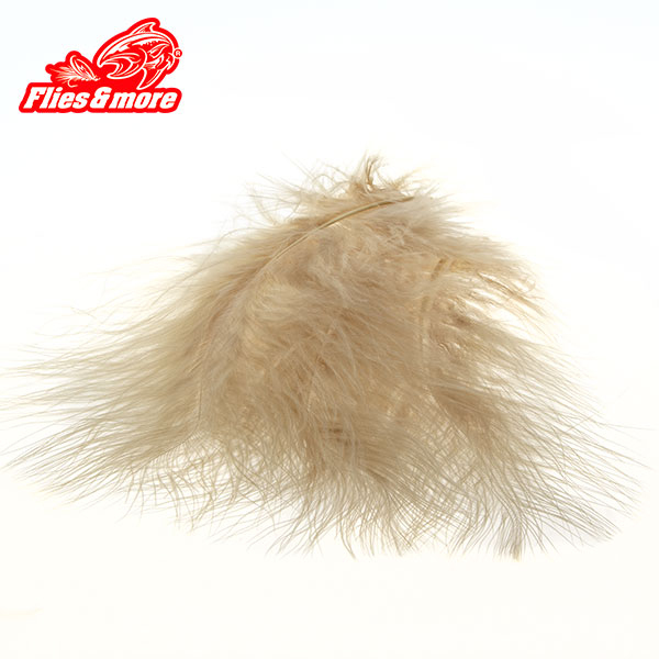 Flies & More Marabou Strung Beige