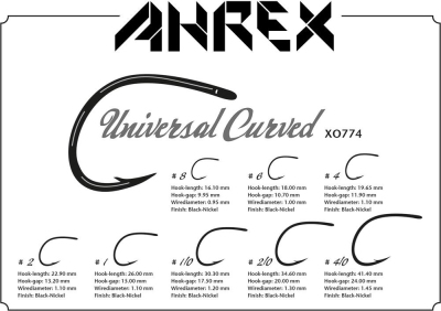 Ahrex - XO774 - Universal Curved #1/0