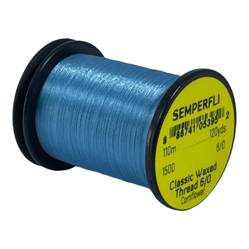 Semperfli Classic Waxed Thread 6/0 - 110m Cornflower