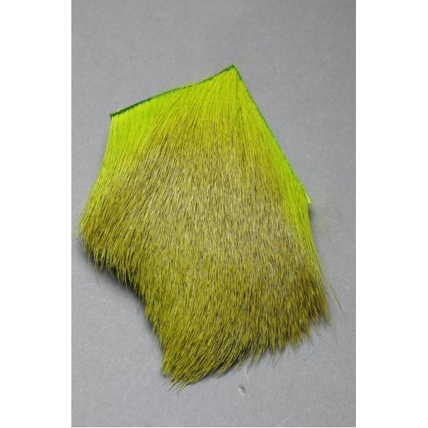Fly Scene Tanned Deer Body Hair Fluo Chartreuse