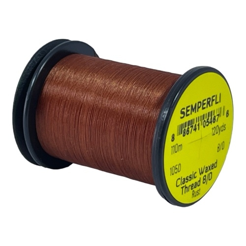 Semperfli Classic Waxed Thread 8/0 - 110m Rust