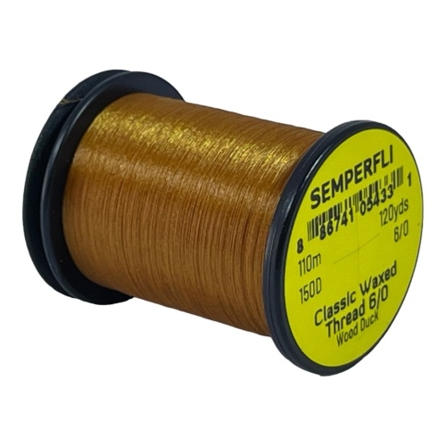 Semperfli Classic Waxed Thread 6/0 - 110m Wood Duck