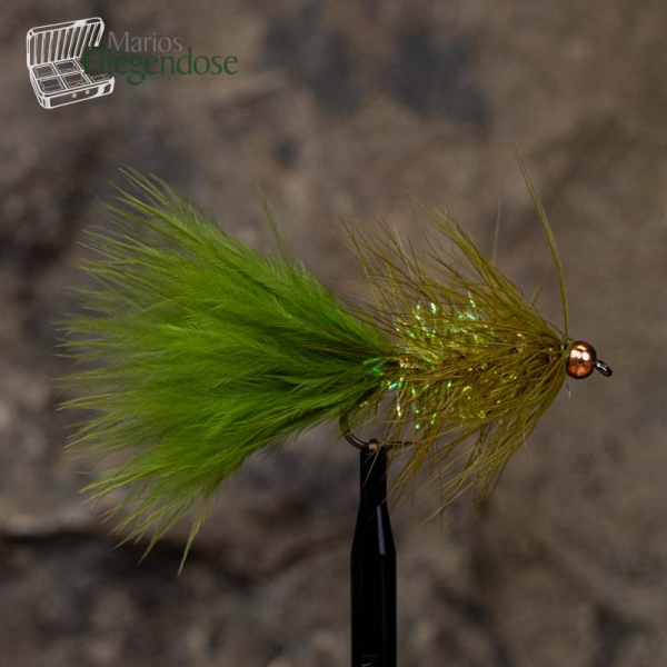 Sparkle Wooly Bugger Olive #8