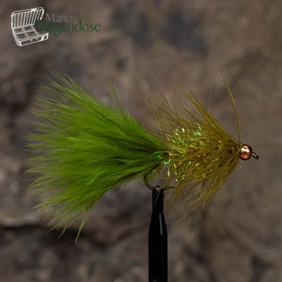 Sparkle Wooly Bugger Olive #8